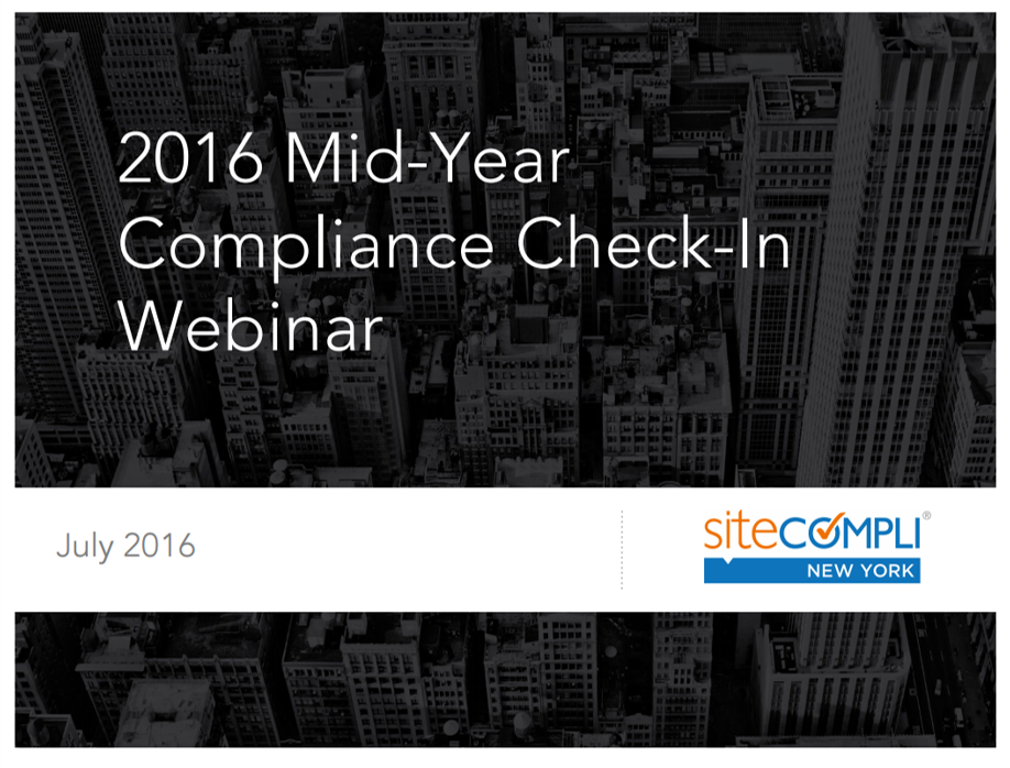 Mid-Year Compliance Check-In and How To Manage Your Compliance