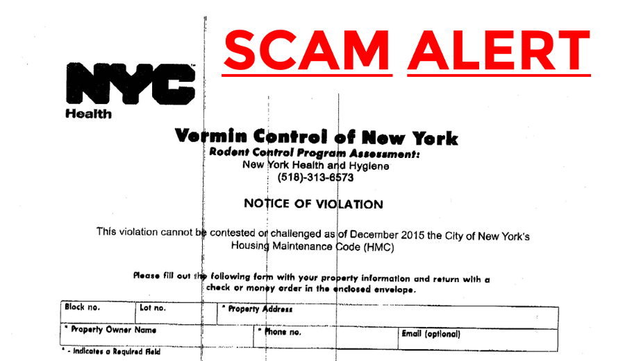 Have you received this fake violation? Learn how to avoid being a victim of this fraudulent pest infraction scam.