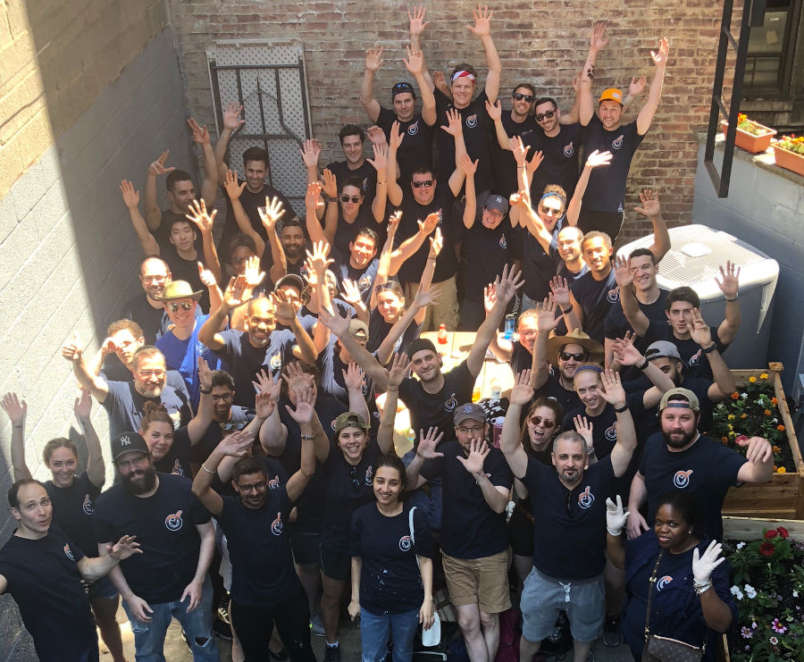 This year marked SiteCompli’s 5th Volunteer Day, and we were happy to spend it painting, gardening, and assisting residents at The Bridge in Harlem.