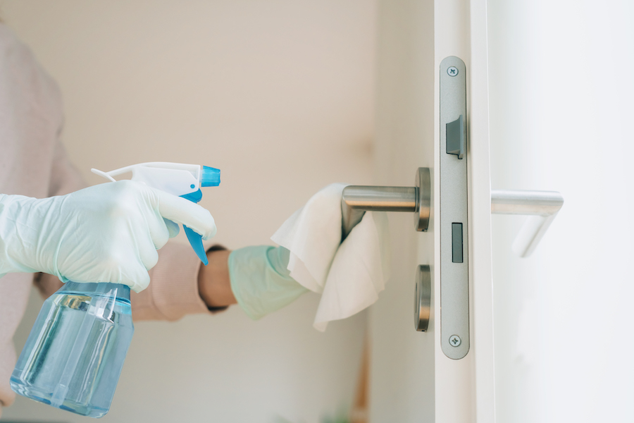 Cleaning & disinfection is front and center in the wake of COVID-19. Here are some best practices management teams are using to protect their tenants.