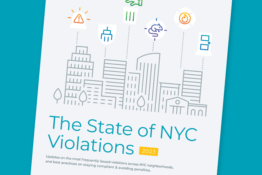The latest SiteCompli Insights report, The State of NYC Violations 2023, is here! Read on to find out this year's agency & violation trends